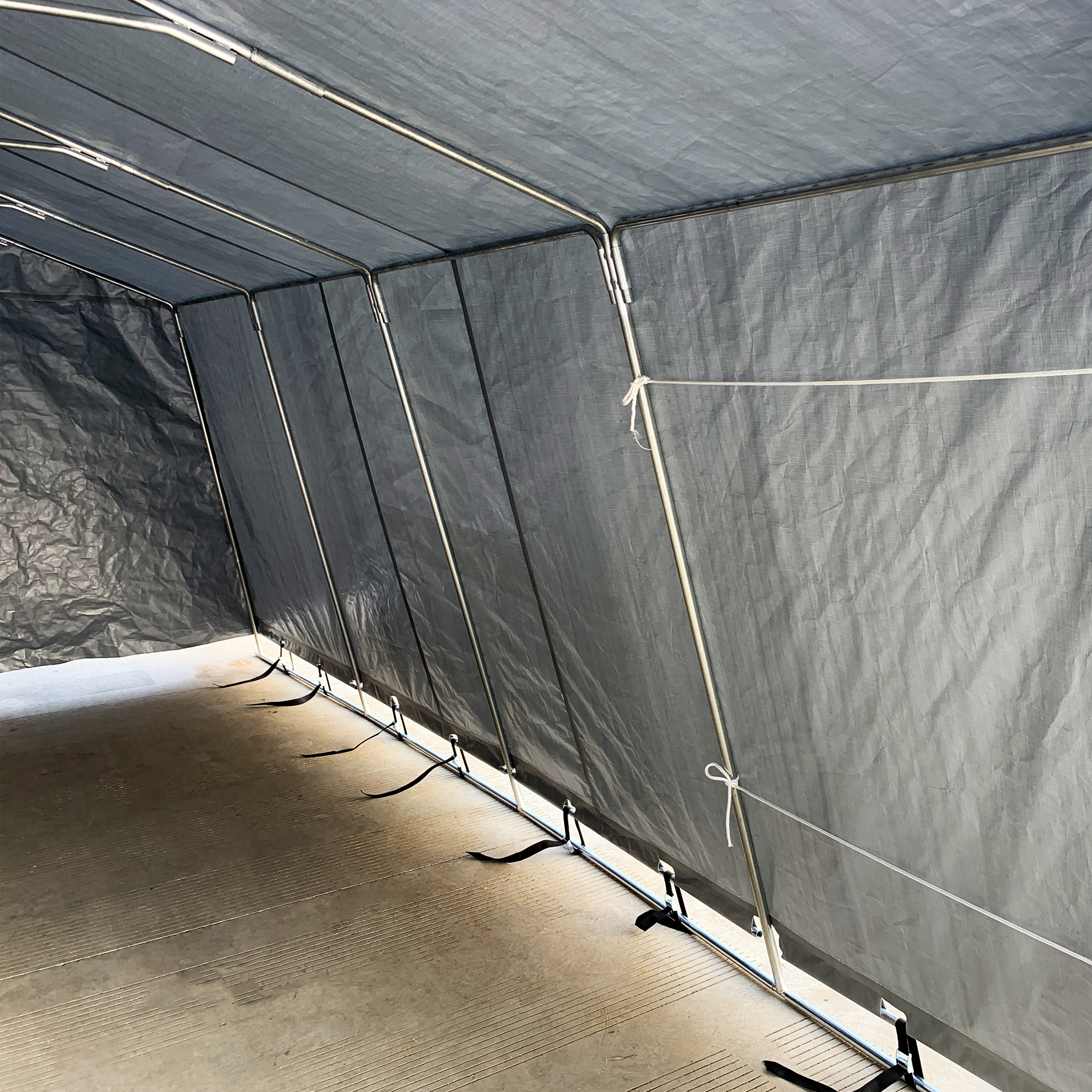 Garagetält Lyfco 13,7m² 200g/m² PE