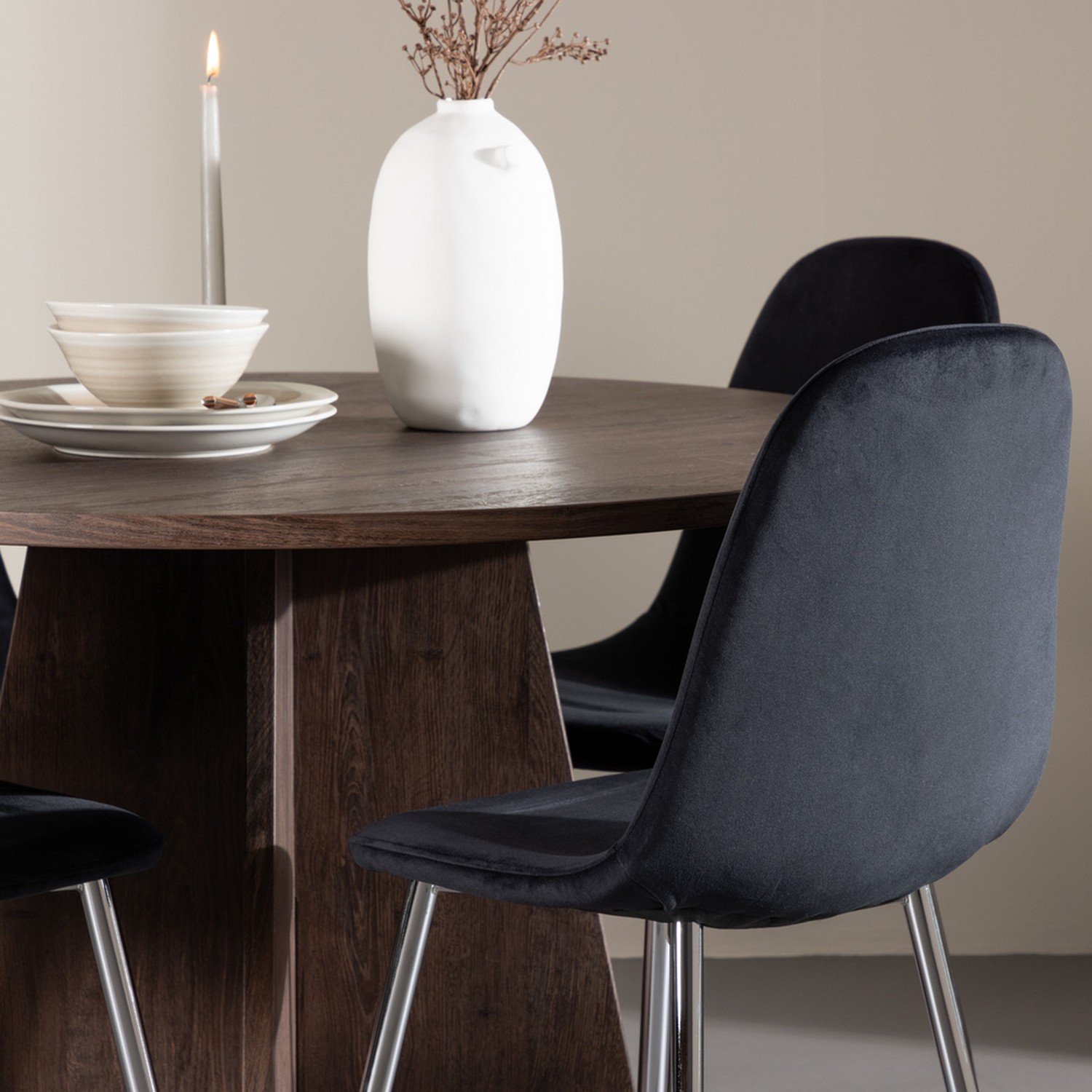 Matbord Venture Home Bootcut Ø110 cm