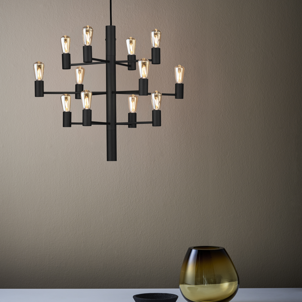 Taklampa Herstal Manola Krona 12L