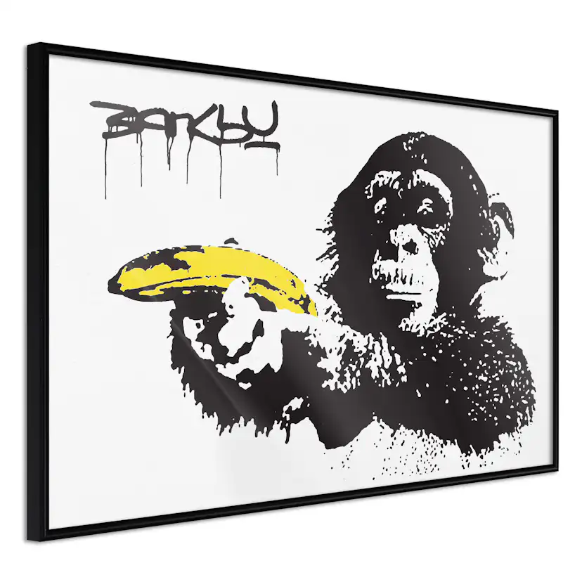 Poster Artgeist Affisch Banana Gun