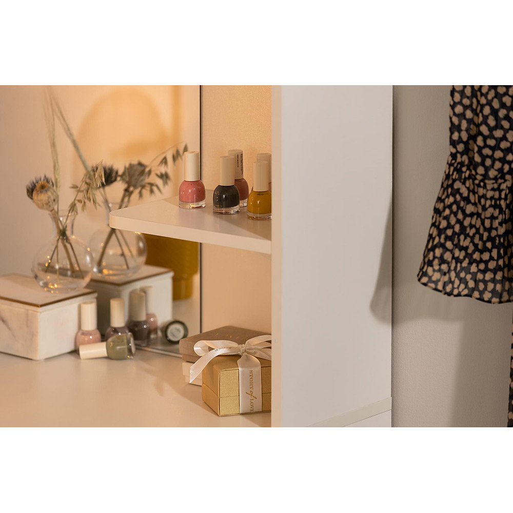 Sminkbord In Living Orlunda med Förvaring och Spegel