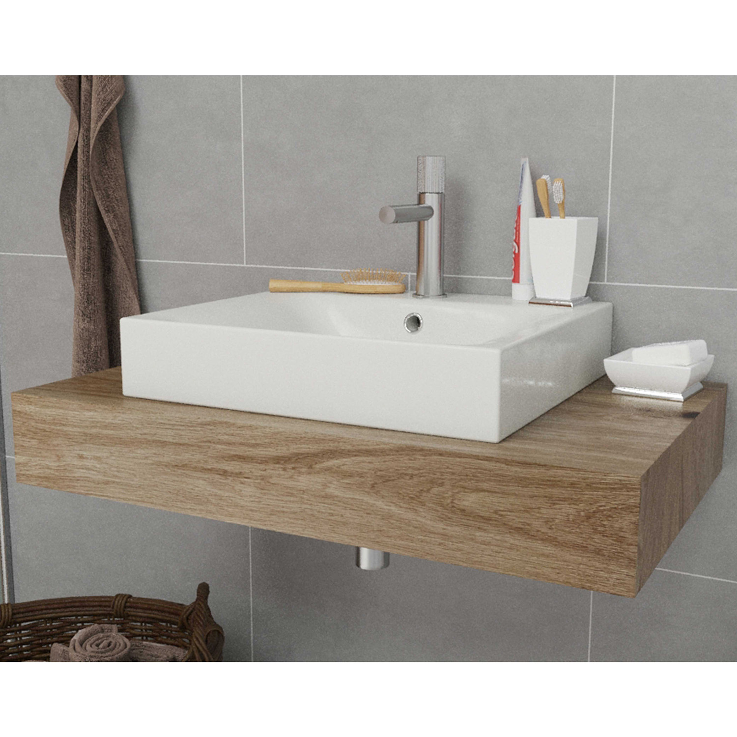 Lavabo Mira 020 Krom