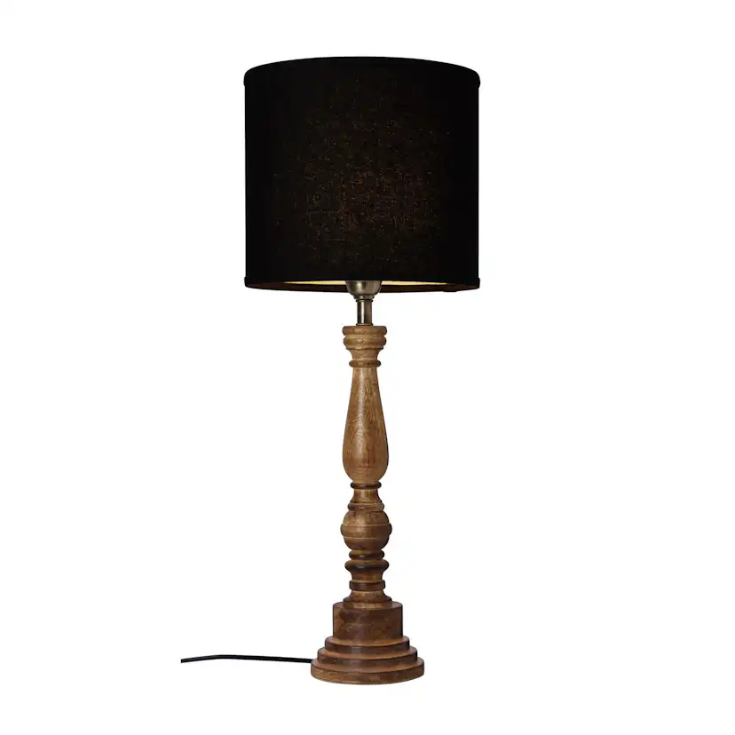 Lampfot trä 46 cm Trä