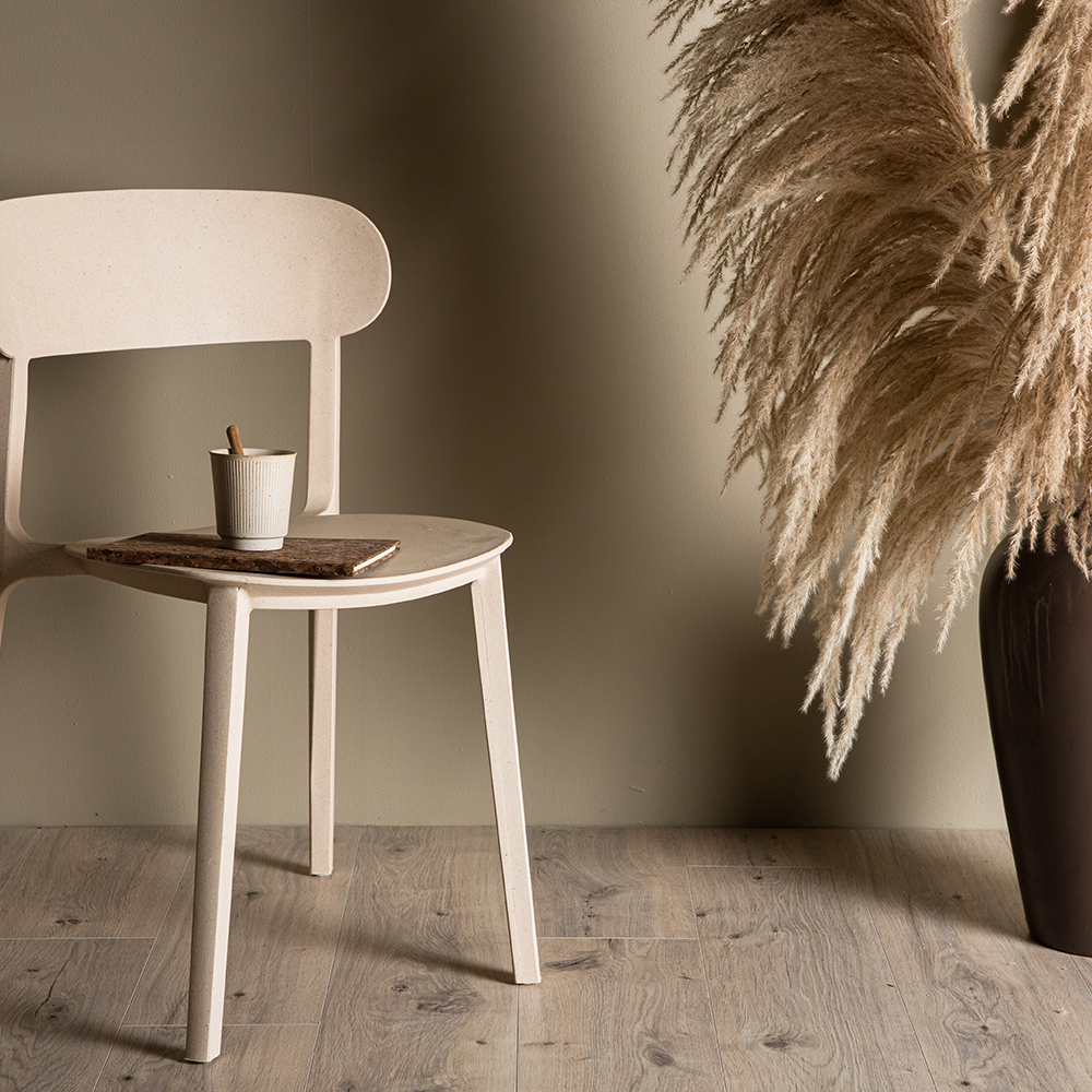 Matstol Venture Home Åstol Beige Stol i Plast 2 st