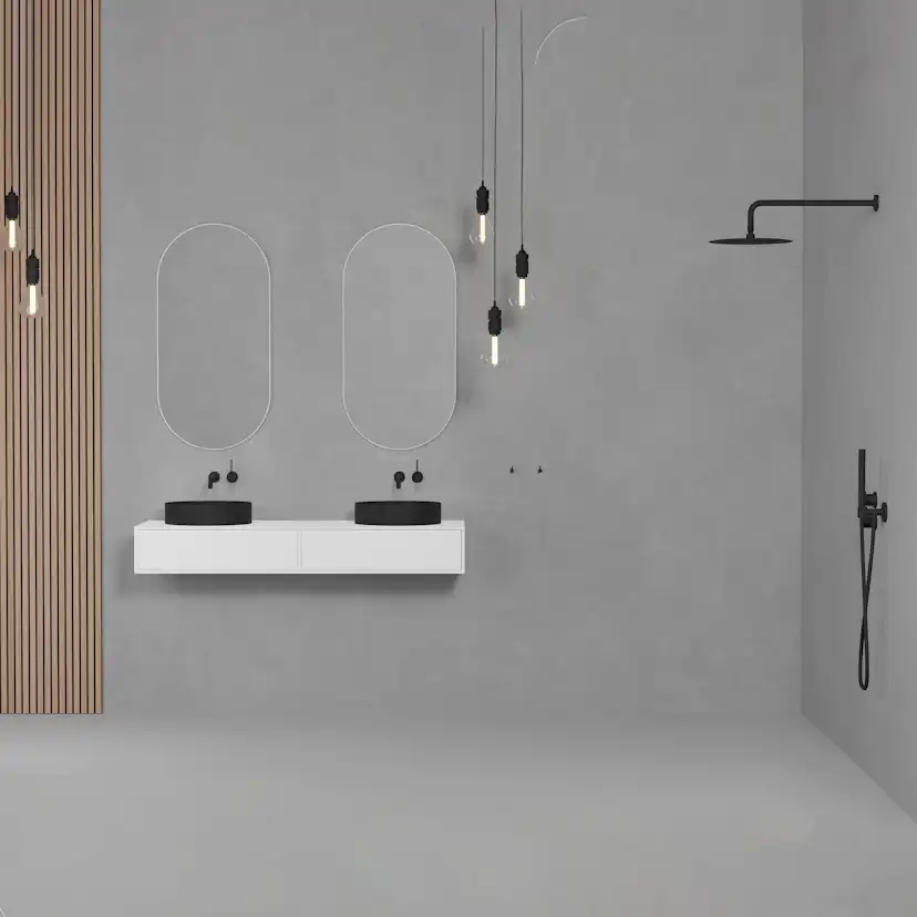 Tvättställsblandare Scandtap Steel Harmonized 1 Coal Coal/Mattsvart