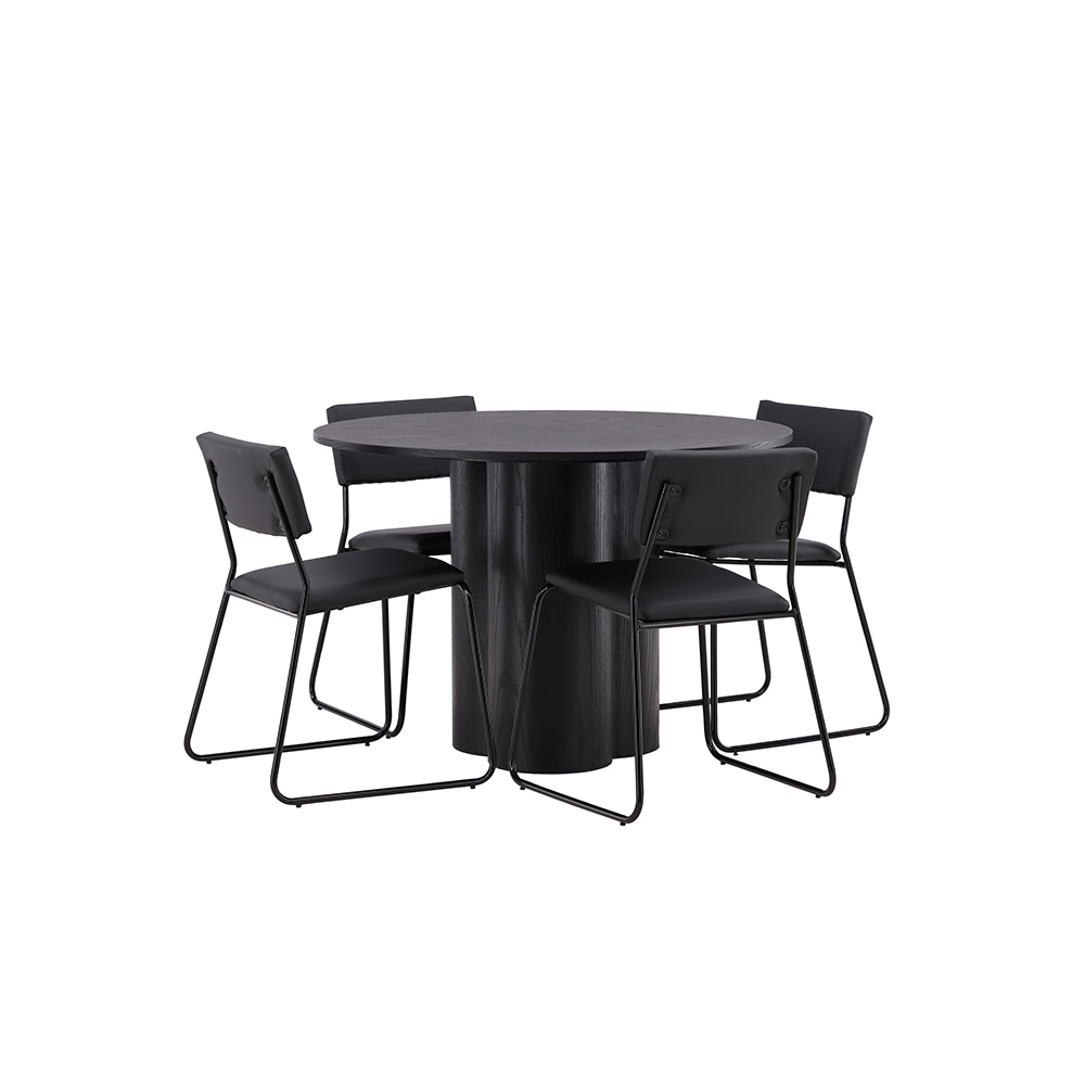 Matgrupp Venture Home Olivia med 4 Kenth Stolar