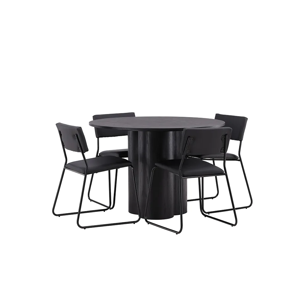 Matgrupp Venture Home Olivia med 4 Kenth Stolar