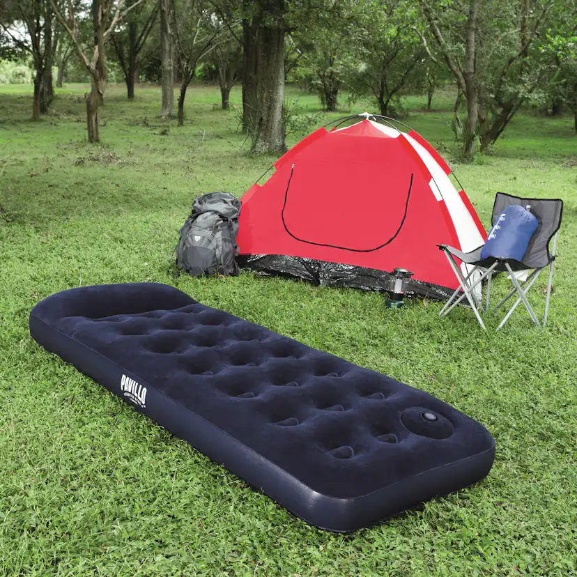 Uppblåsbar madrass Bestway Pavillo Airbed med Inbyggd Fotpump