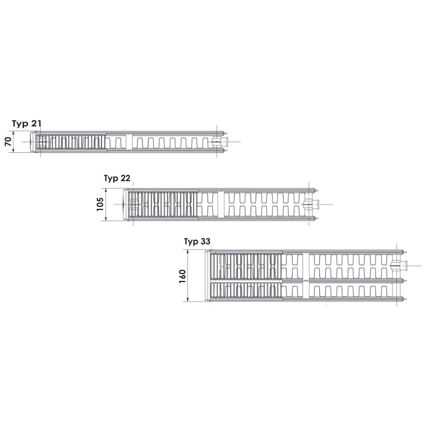 WRS 11-303 Typ 11, LxHxD:300x300x100 mm