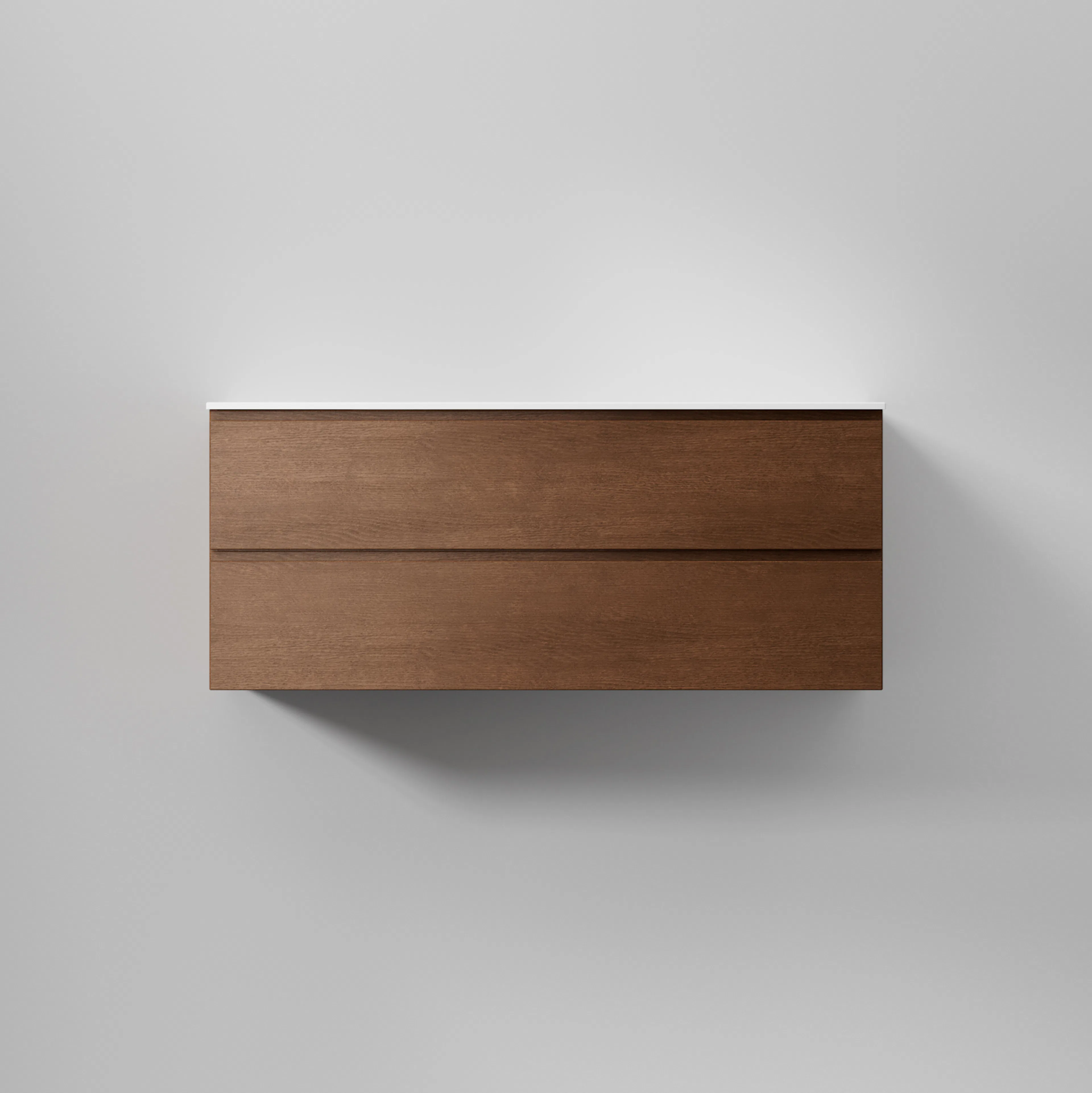 Kommod Core Grip 120 Dark Oak, 2 Lådor Dark Oak, 1200x454x500 mm