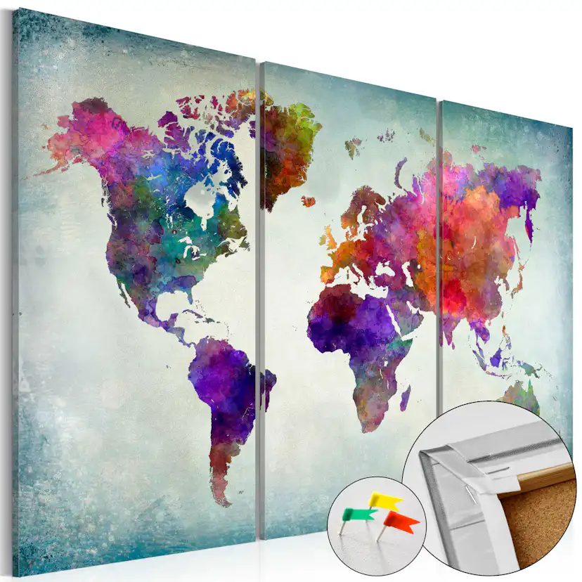 Anslagstavla Arkiio World in Colors