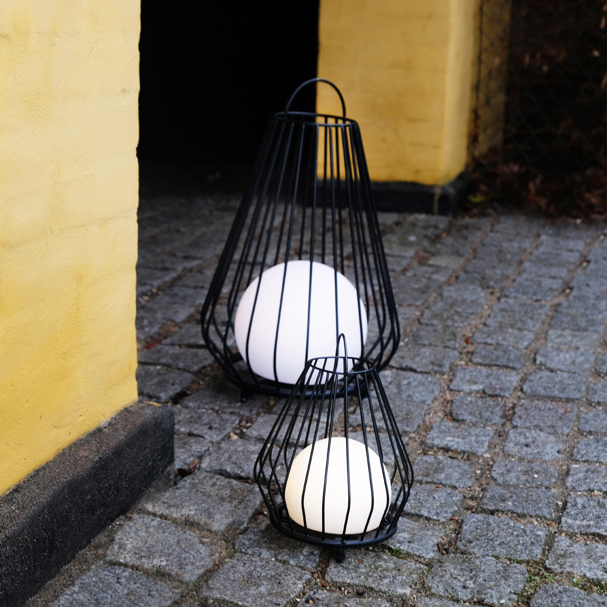Solcellslampa Dyberg Larsen Evesham LED-Lykta Stor
