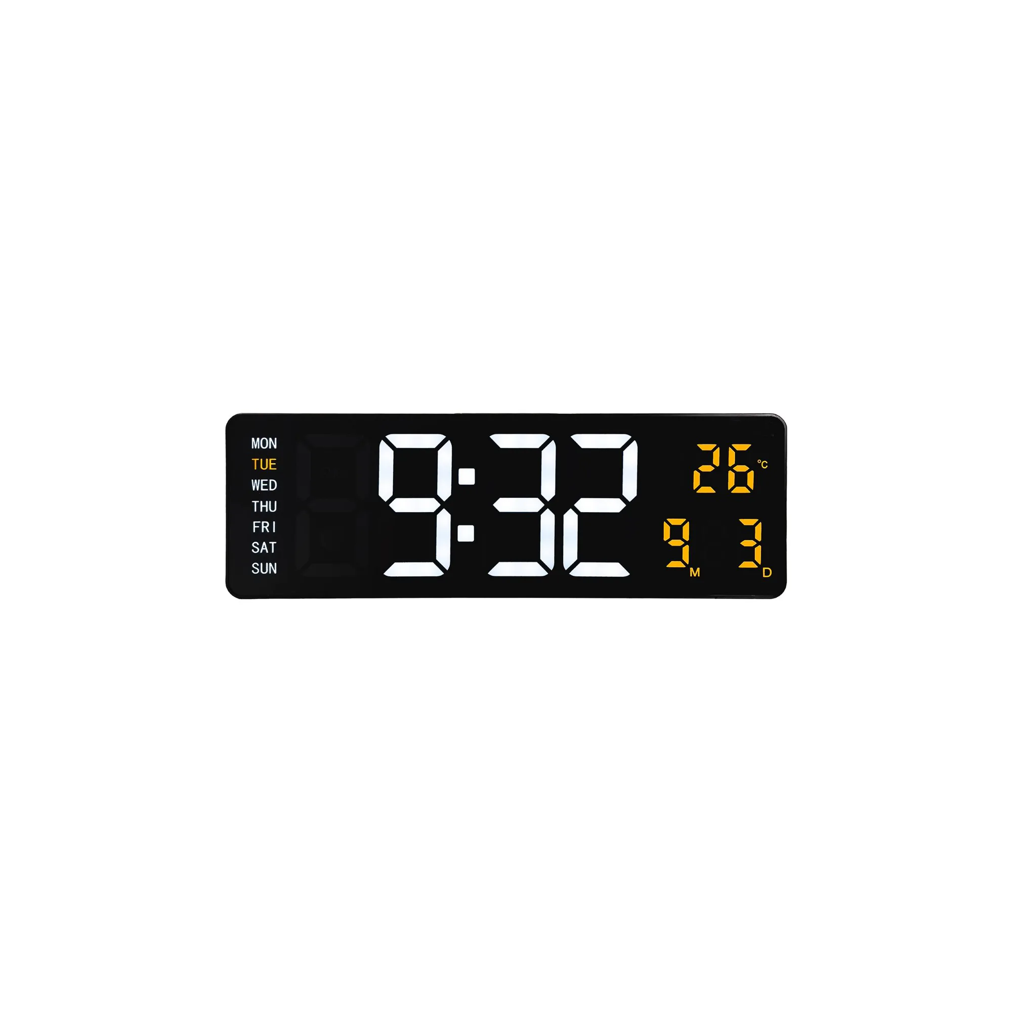 Klocka NeXtime Super Digi Digital Väggklocka 39 cm