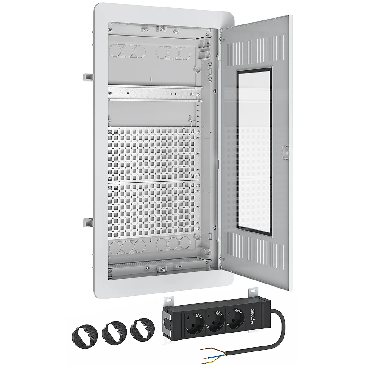 Mediakapsling Schneider Electric Resi9 KV Infälld 3–4 rader IP30