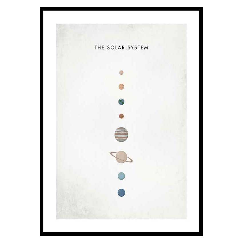 Poster Gallerix Solar System
