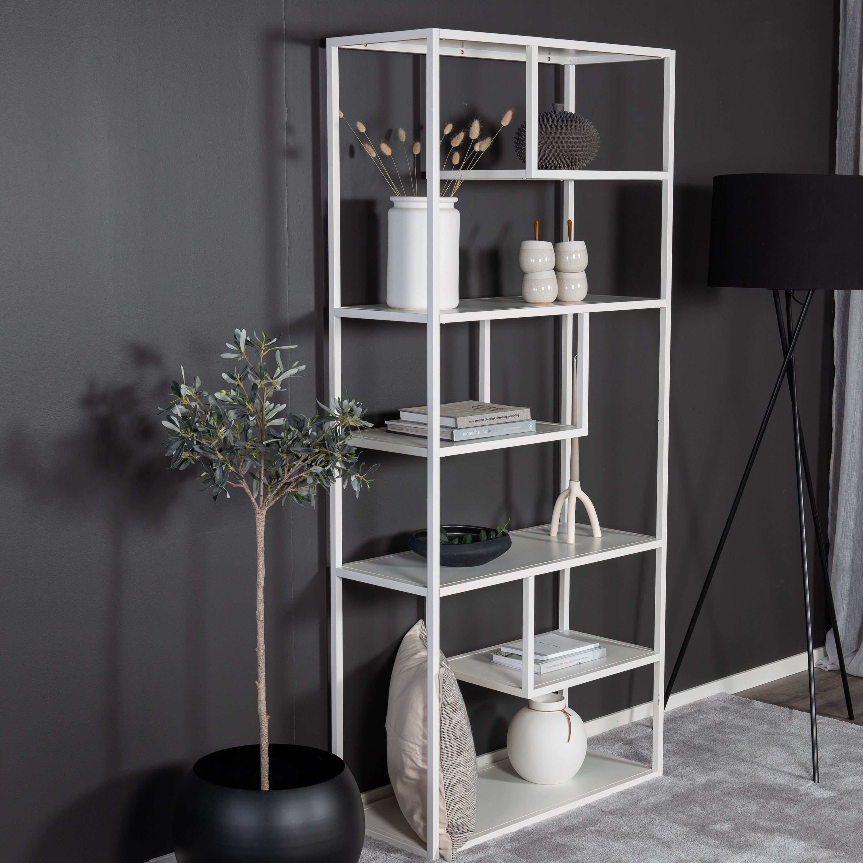 Bokhylla Venture Home Staal