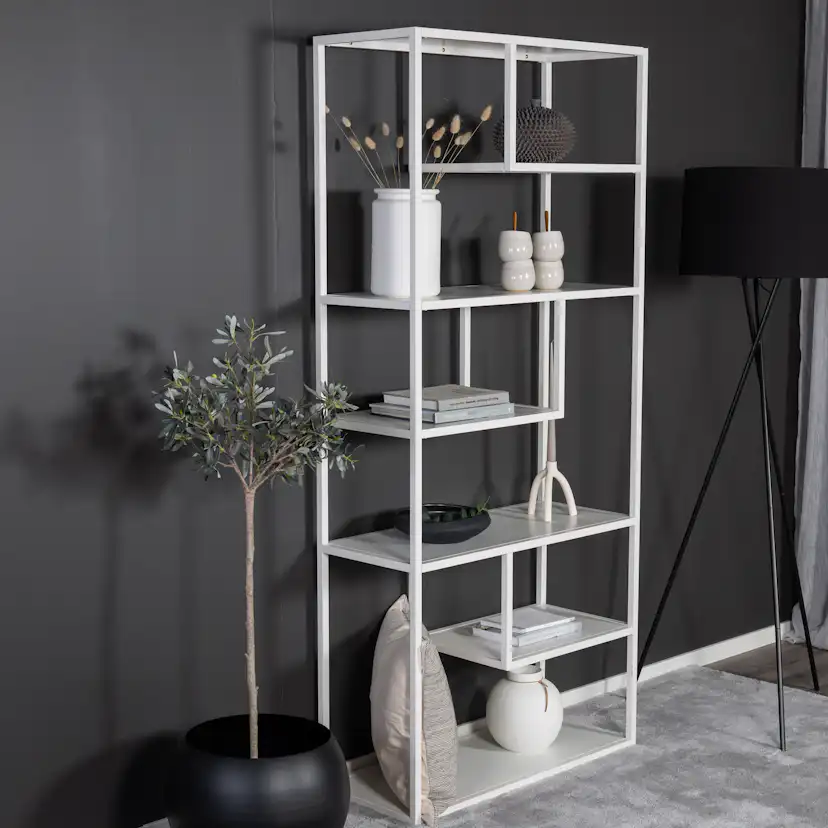Bokhylla Venture Home Staal