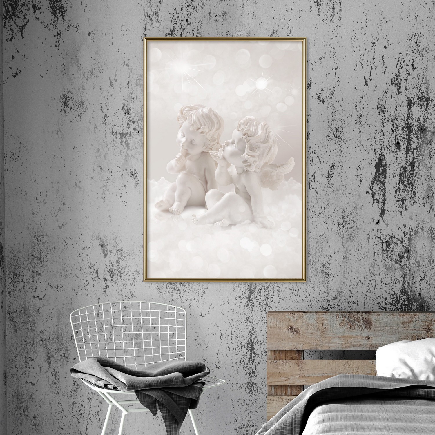 Poster Artgeist Affisch Love in the Clouds