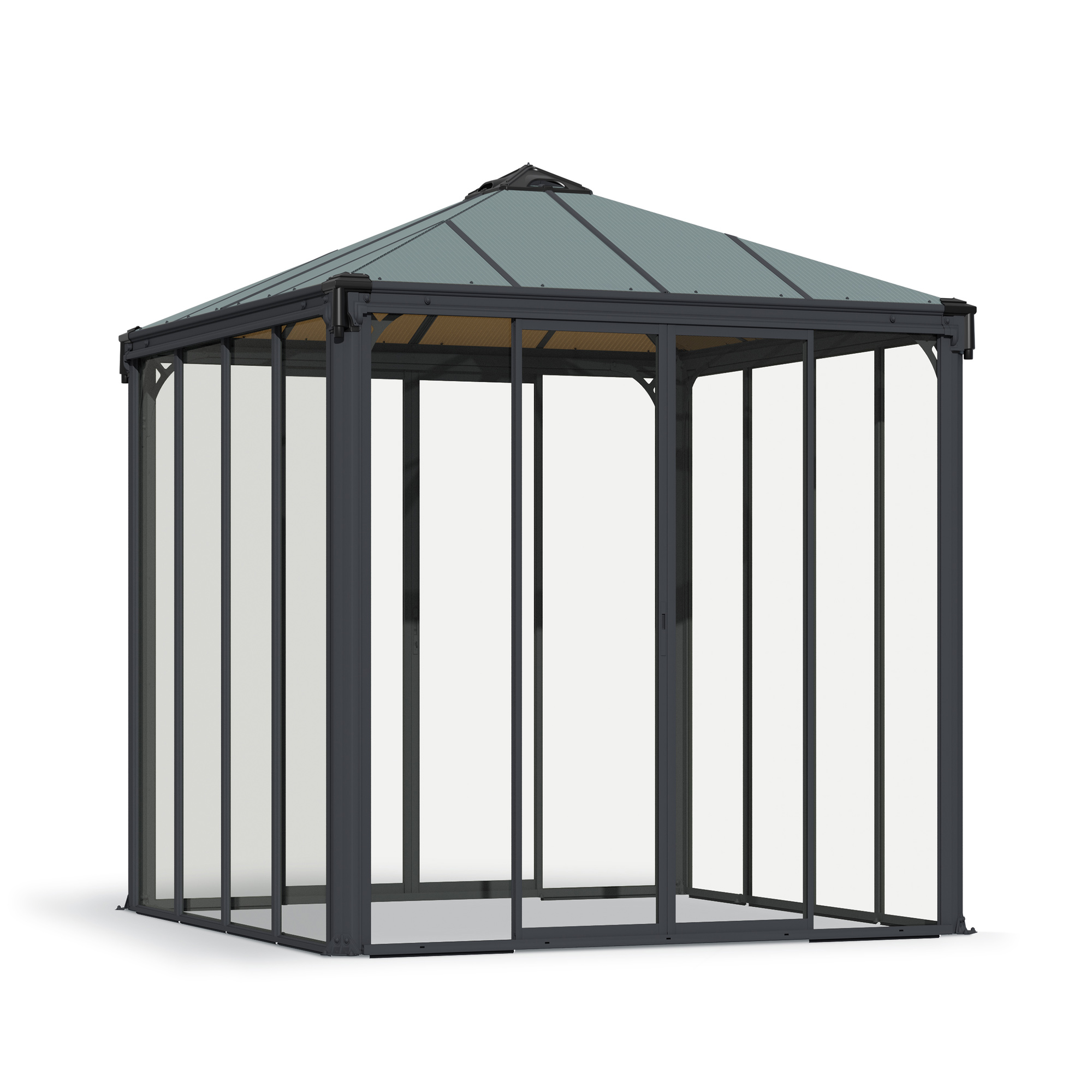 Paviljong Canopia By Palram Austin 2400 Svart