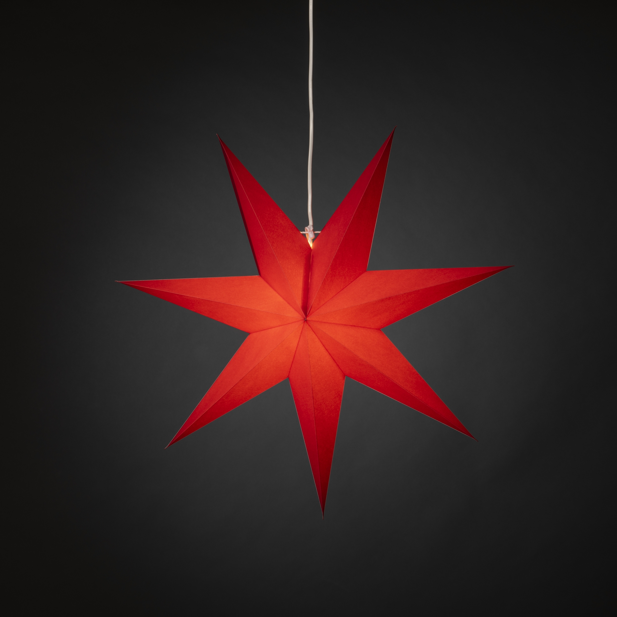 Adventsstjärna Gnosjö Konstsmide Röd 60 cm