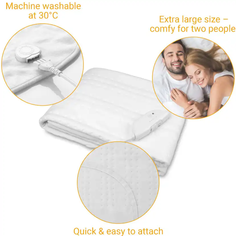 Värmemadrass Kingsize HU676 150x160cm