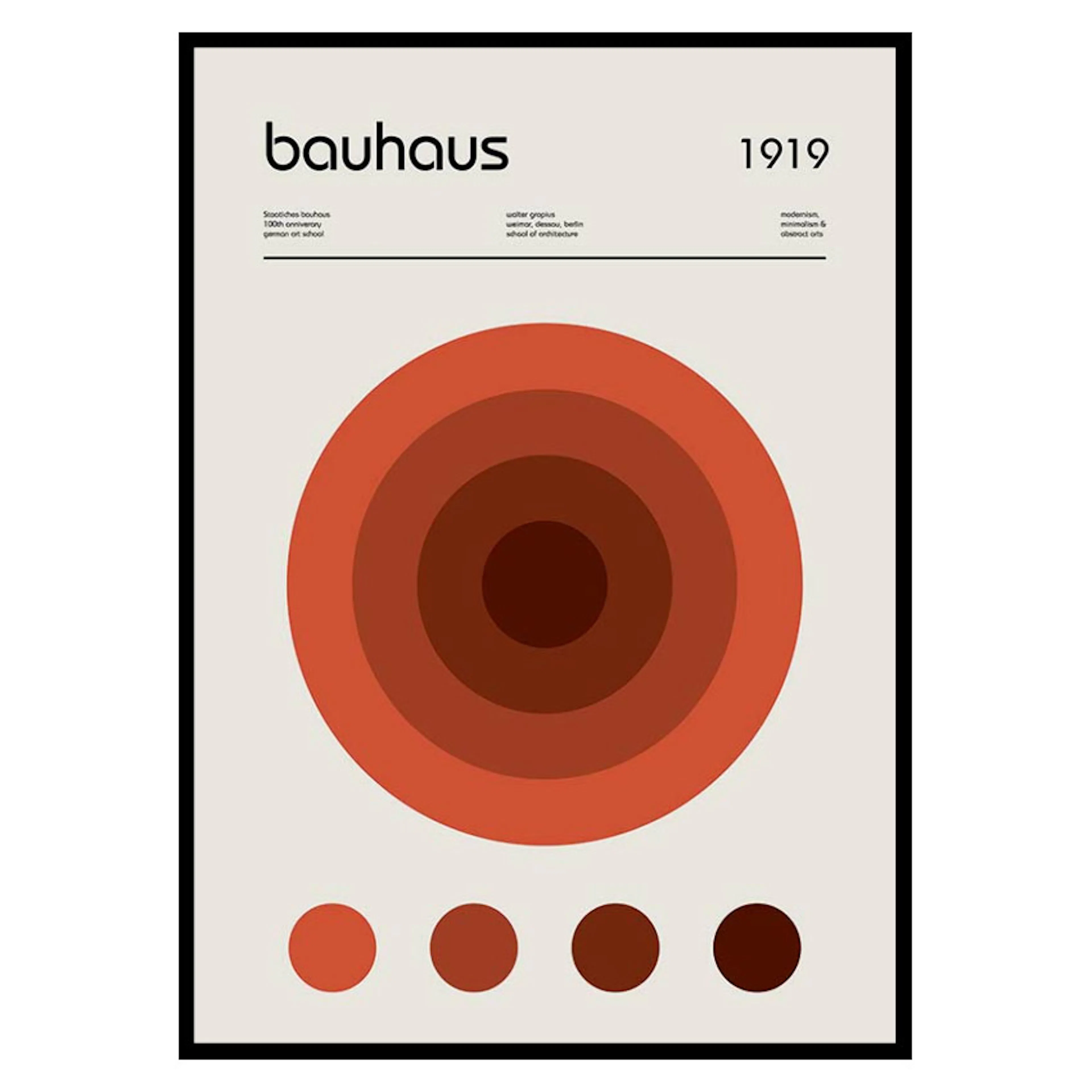 Poster Gallerix Bauhaus No.8