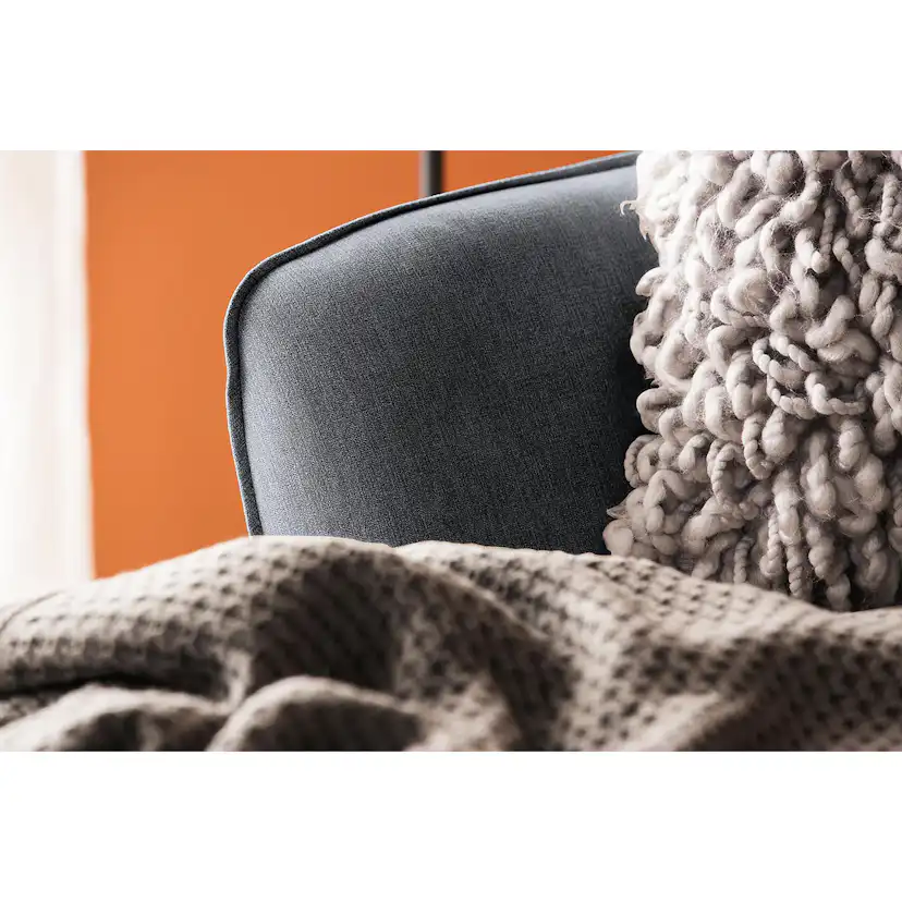 Trend Lyx U-soffa med Divan Vänster Mörkgrå