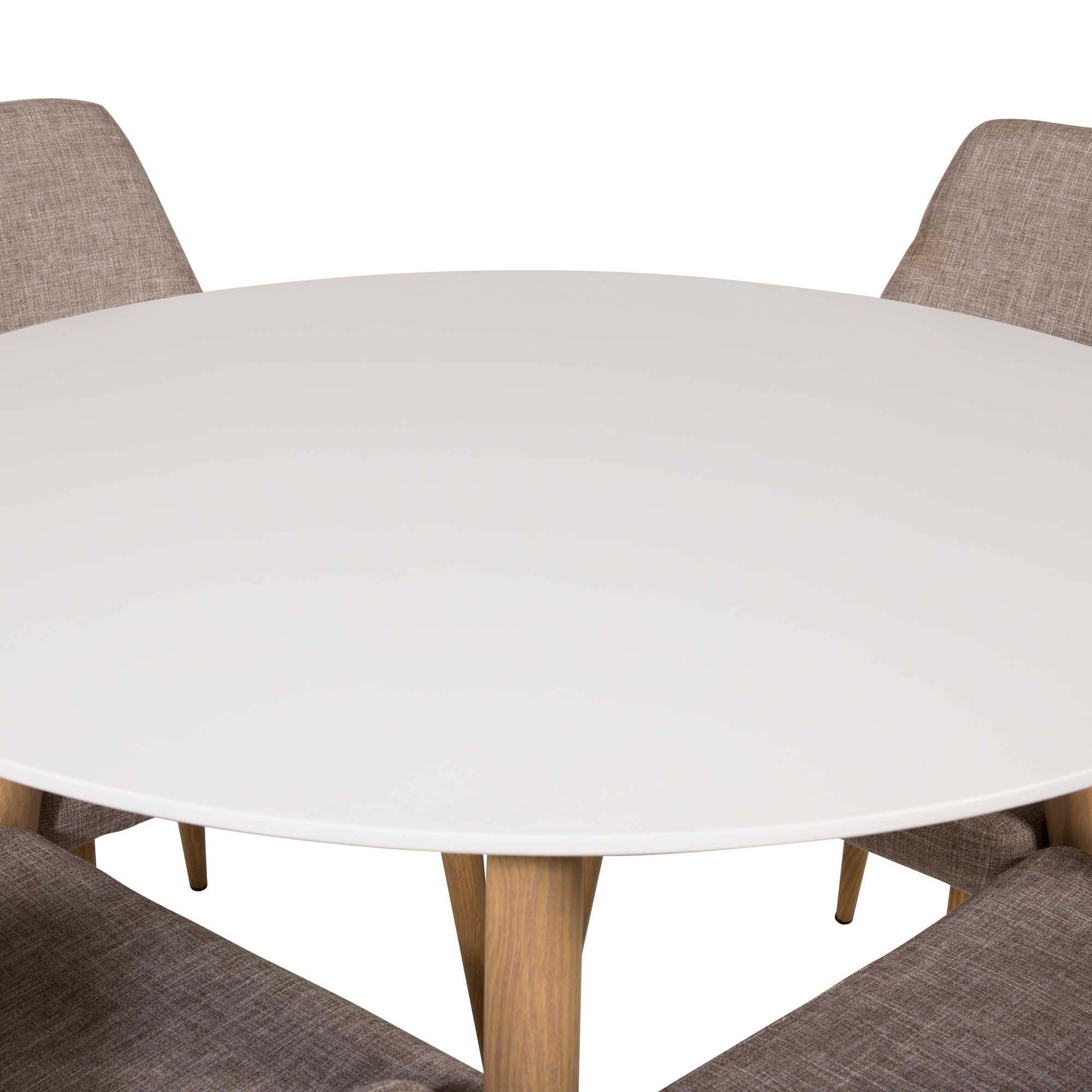 Matgrupp Venture Home Plaza med 4 Plaza Stolar Sammet