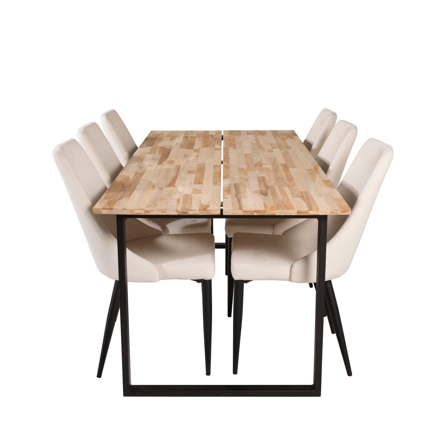 Matgrupp Venture Home Cirebon med 6st Leone Stolar