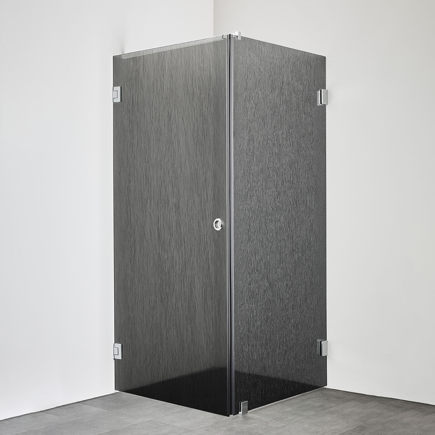 DUSCHHÖRN INFINITY LACE COMBI DÖRR/VÄGG 90X80 KROM 900x800, Krom, Kromad
