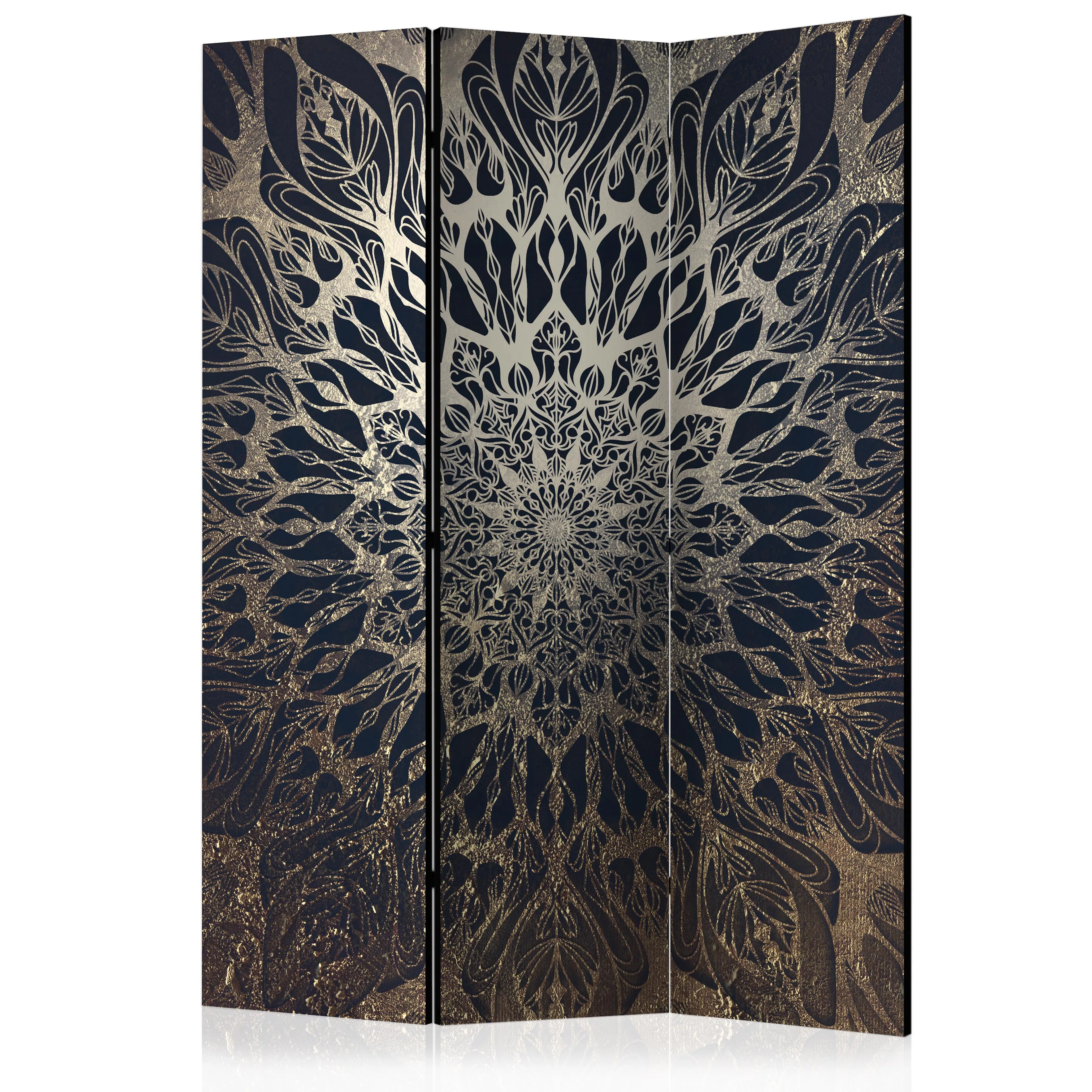 Rumsavdelare Skärmvägg Arkiio Spider Web Brown 135x172 cm