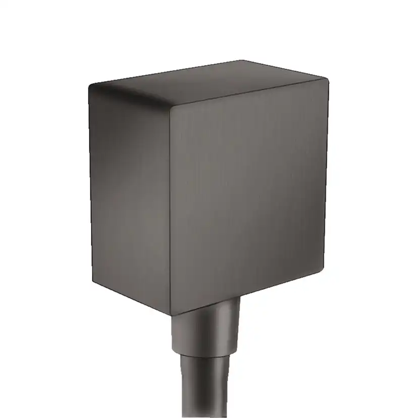 Inbyggnadspaket Dusch Hansgrohe Ecostat Borstad Svart Borstad Svart Krom