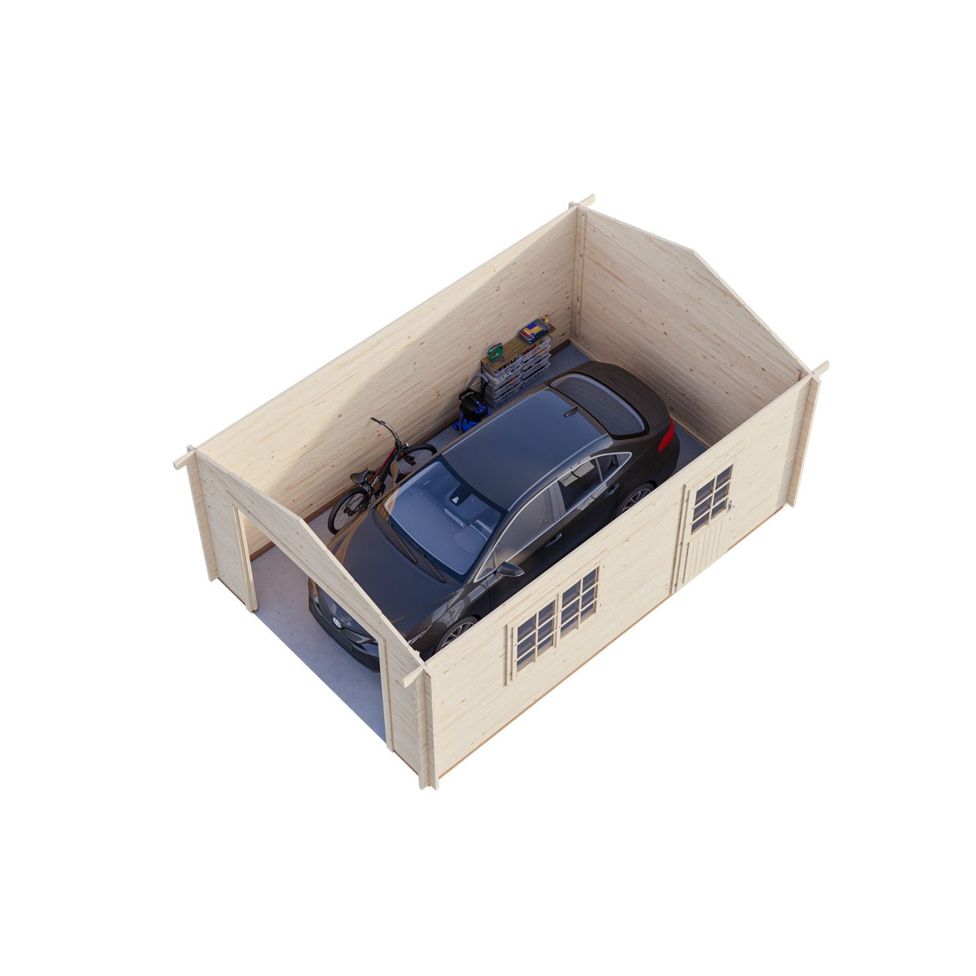 Garage Palmako Roger 19,0 m2 utan Port