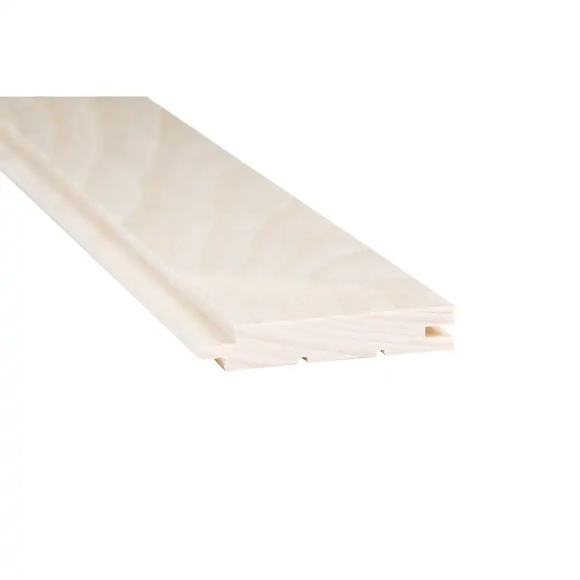Bastupanel Sauna Sweden Asp STS4 15x90x1800 mm Längd: 1800 mm