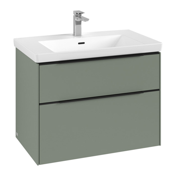 Tvättställsskåp Villeroy & Boch Subway 3.0 med 2 Lådor