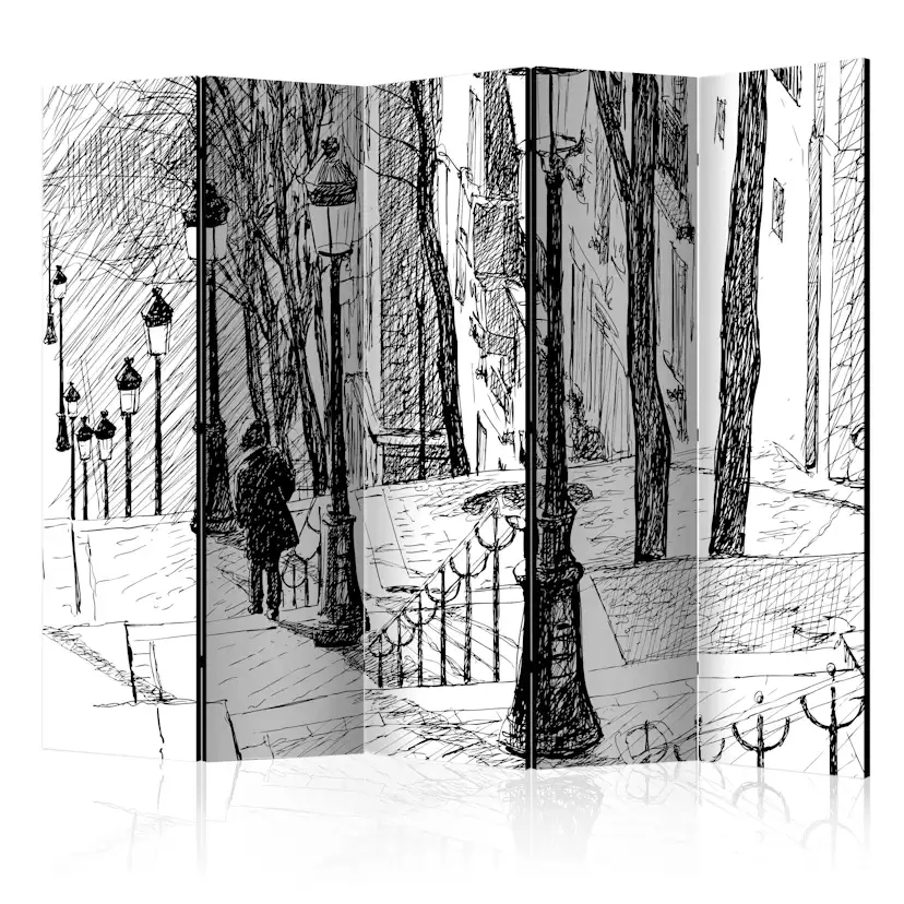 Rumsavdelare Skärmvägg Arkiio Stairs Montmartre II 225x172 cm