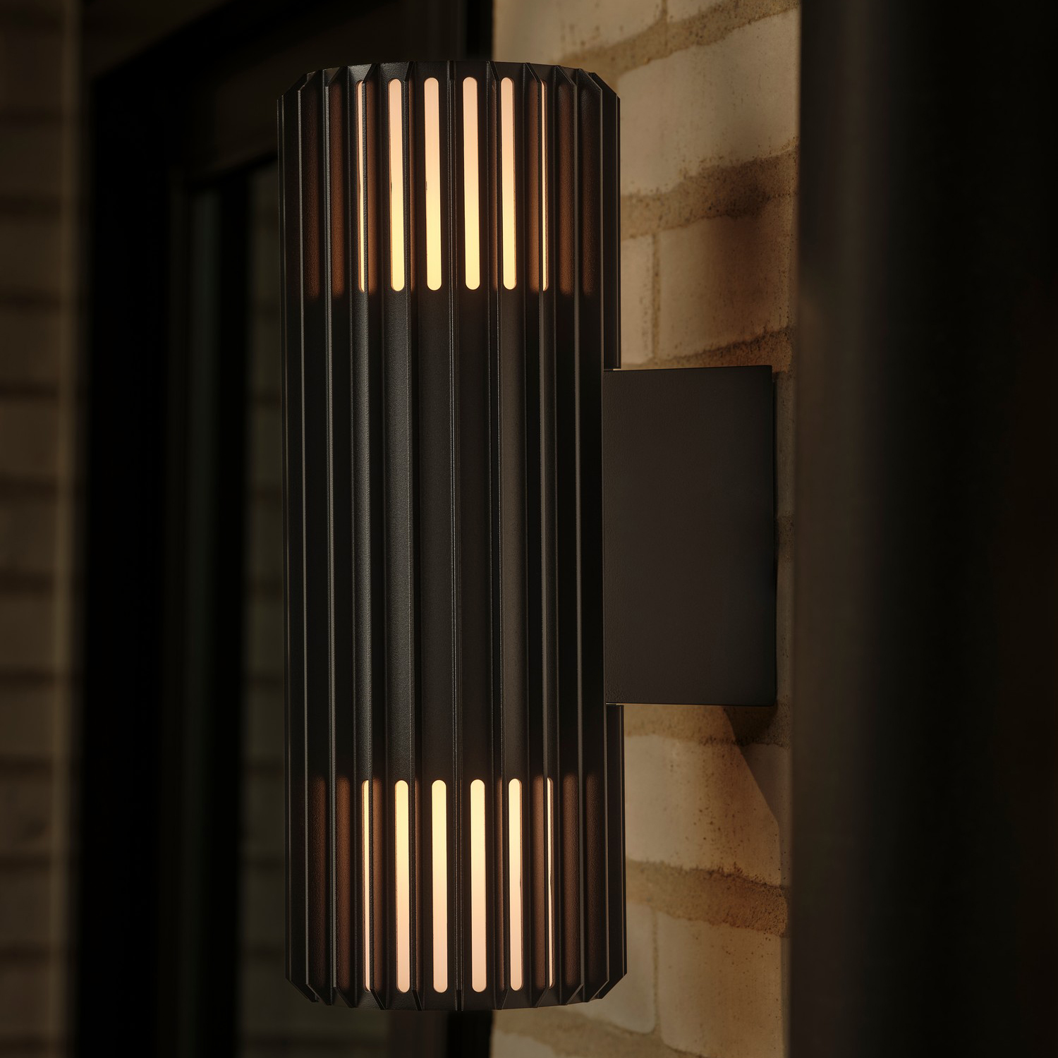 Aludra Double | Vägglampa | Seaside svart Svart
