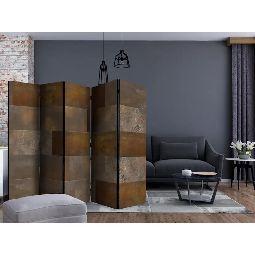 Rumsavdelare Skärmvägg Arkiio Golden Cascade II 225x172 cm
