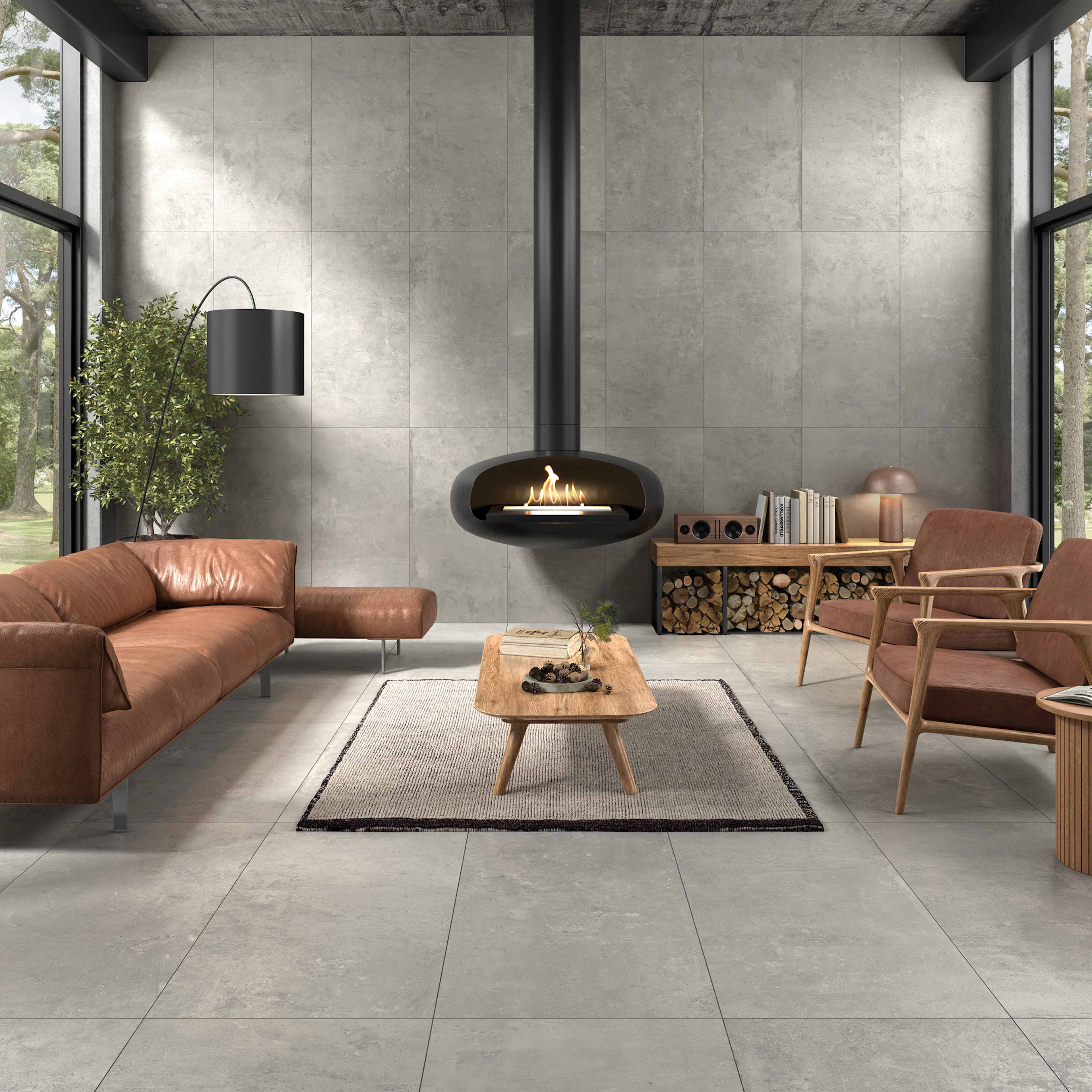 Klinker Aleluia New Concrete Grey 60x60 cm