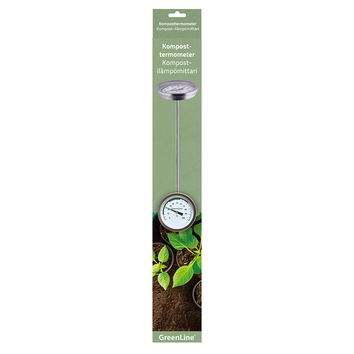Termometer Greenline 50 cm Till Kompost