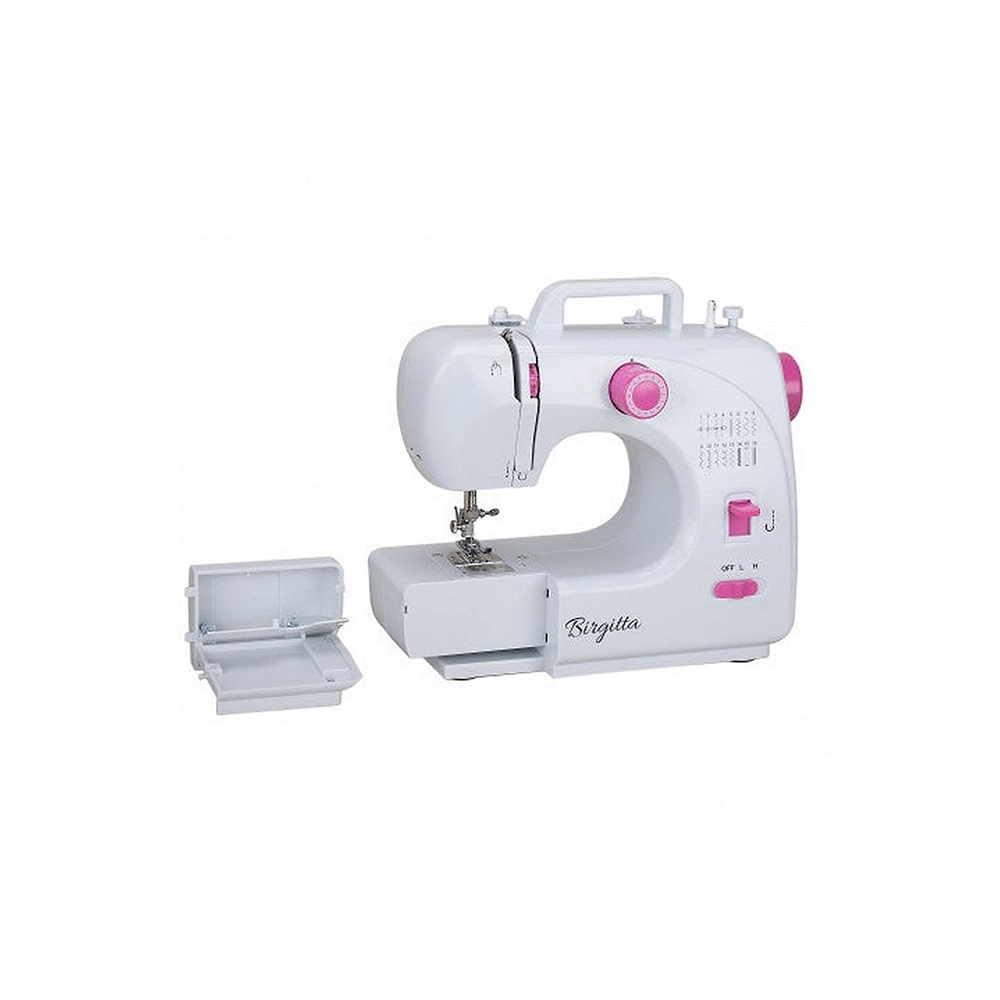 Symaskinsset Birgitta Comfort Symaskin med Tilläggsbord & 60 Delar Trådset