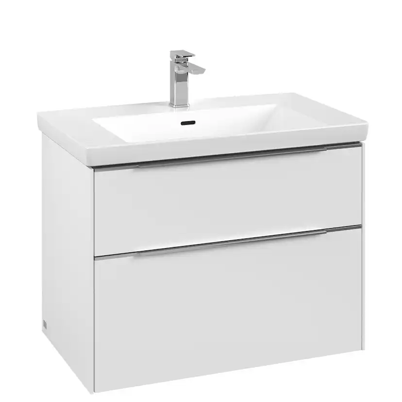 Tvättställsskåp Villeroy & Boch Subway 3.0 med 2 Lådor