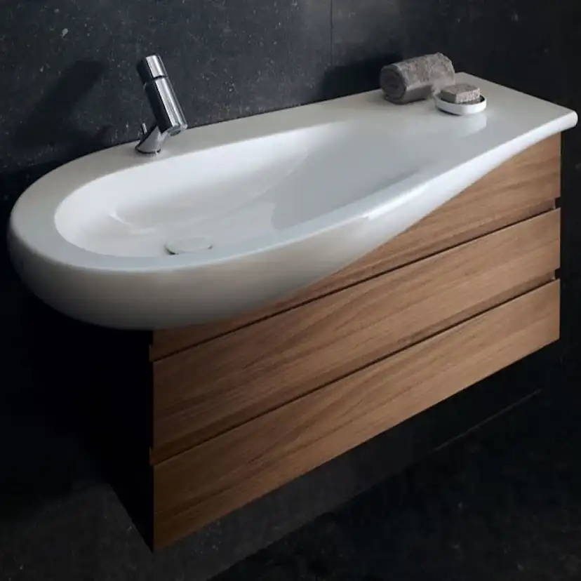 Tvättställ Laufen Il Bagno Alessi One Tuna 814976 900 mm