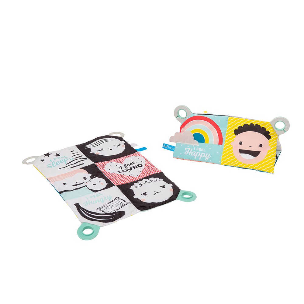 Prasselleksak Rätt Start TAF My Feelings Crinkle Toy