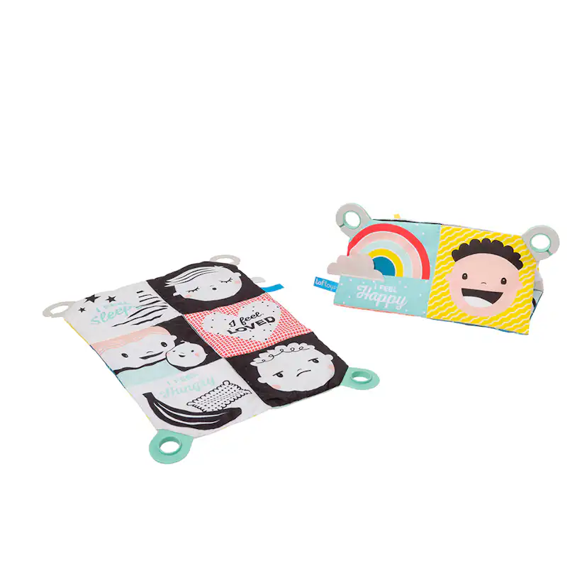 Prasselleksak Rätt Start TAF My Feelings Crinkle Toy