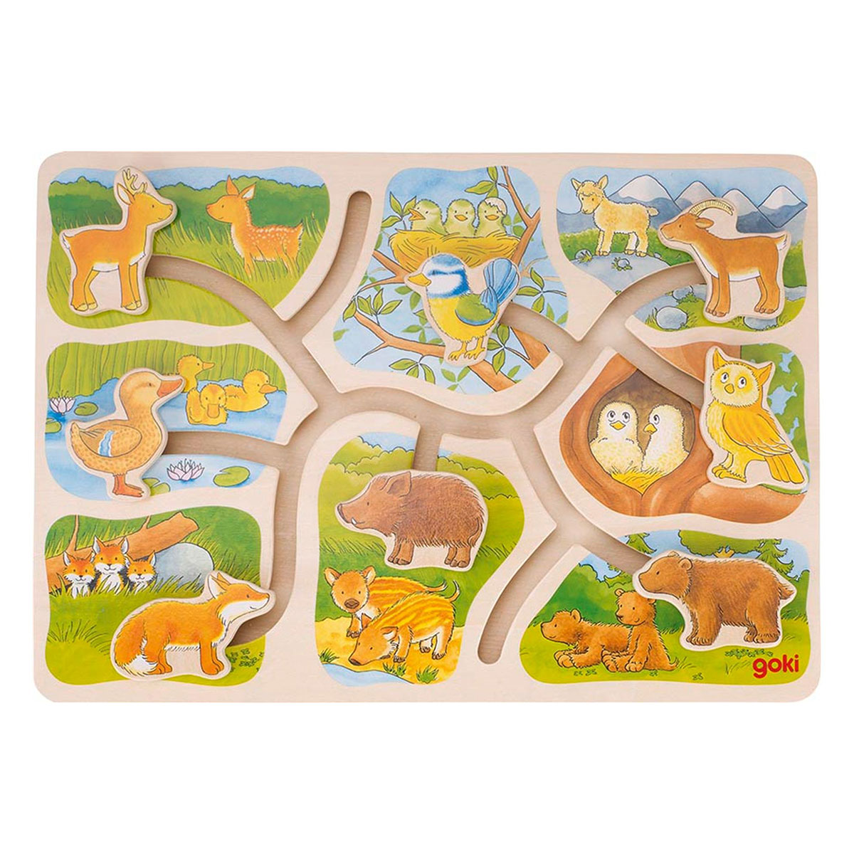 Pussel Goki Labyrint