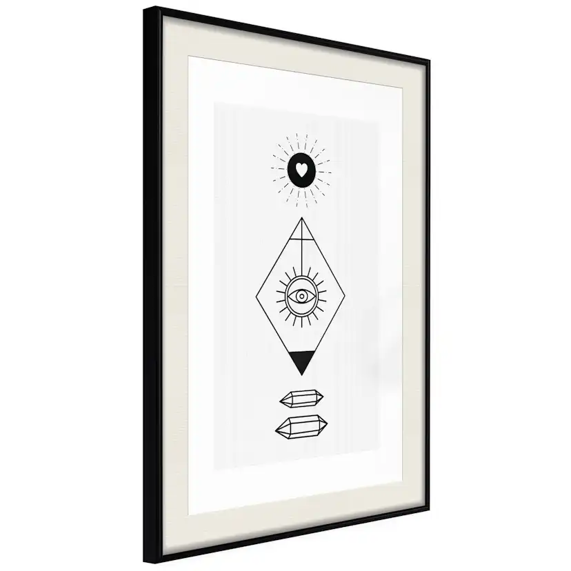 Poster Artgeist Affisch Symbols