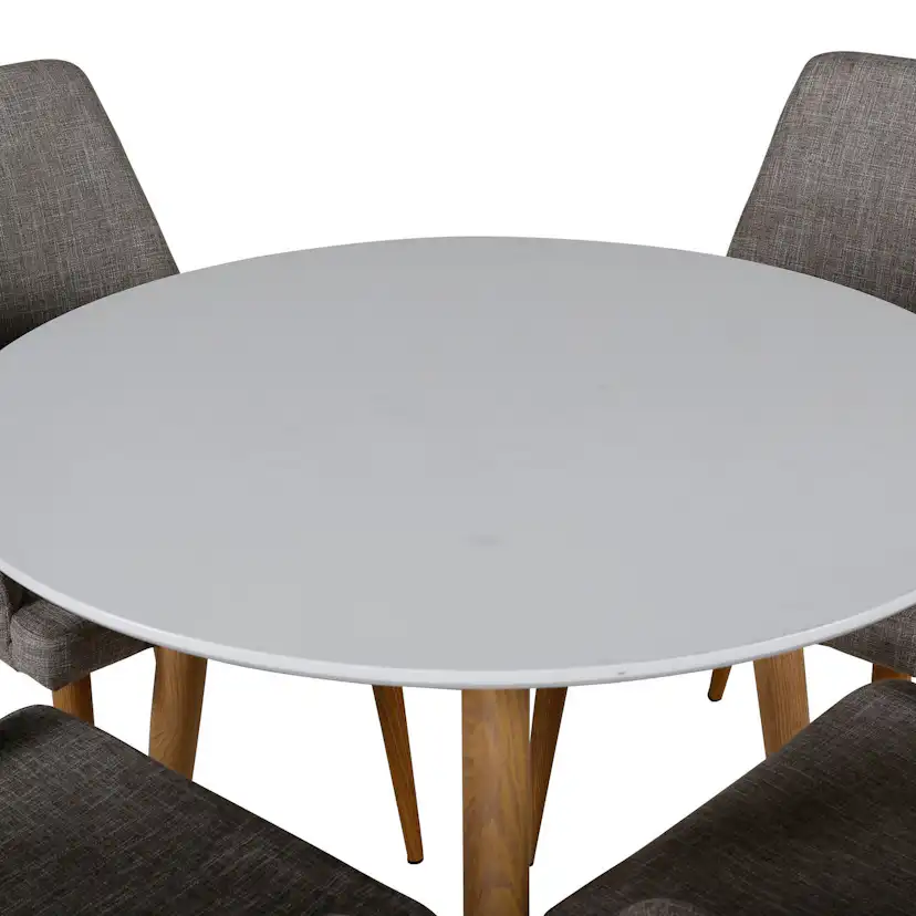 Matgrupp Venture Home Polar med 4st Plaza Stolar