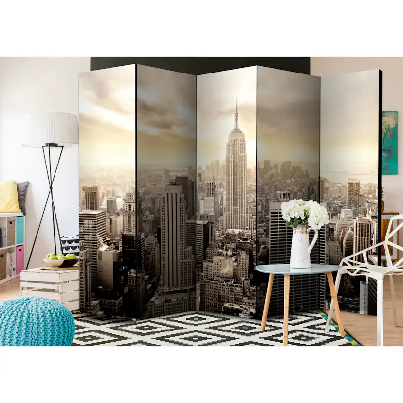 Rumsavdelare Skärmvägg Arkiio Light of New York II 225x172 cm
