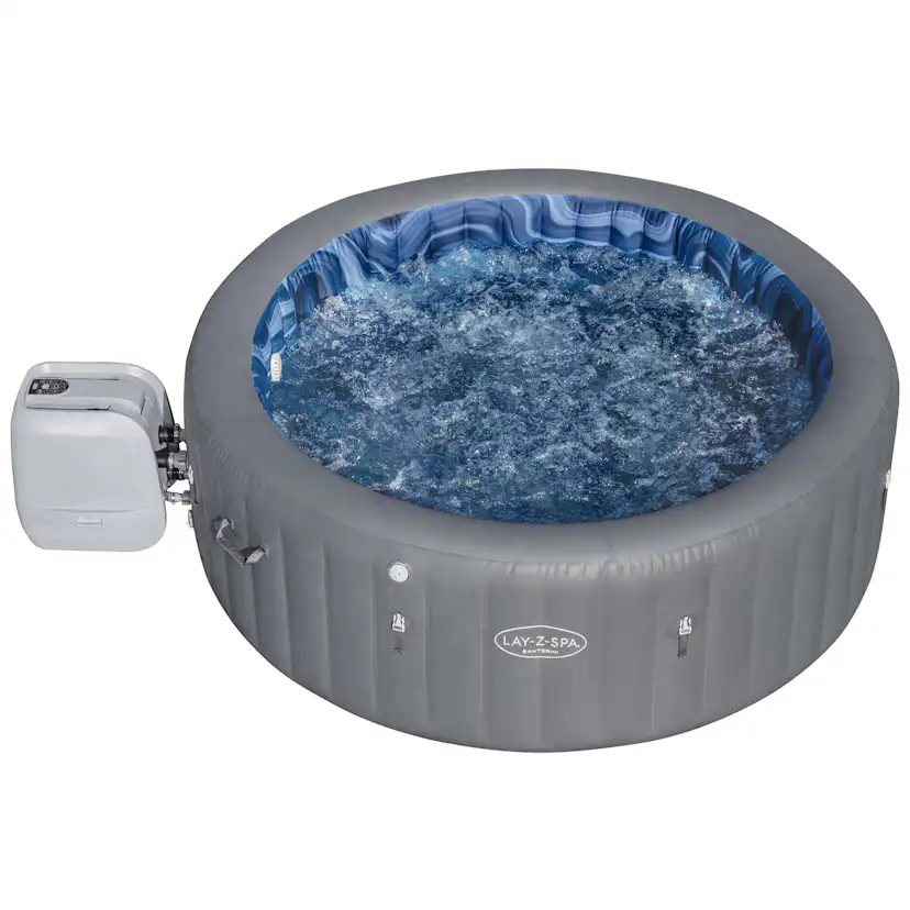 Uppblåsbart Spabad Bestway Lay-Z Santorini Hydrojet Pro